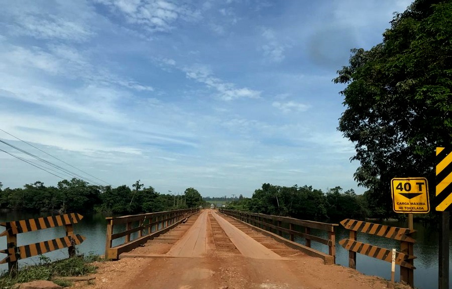 Ponte sobre Rio Aripuanã foi reformada com apoio da Nexa 