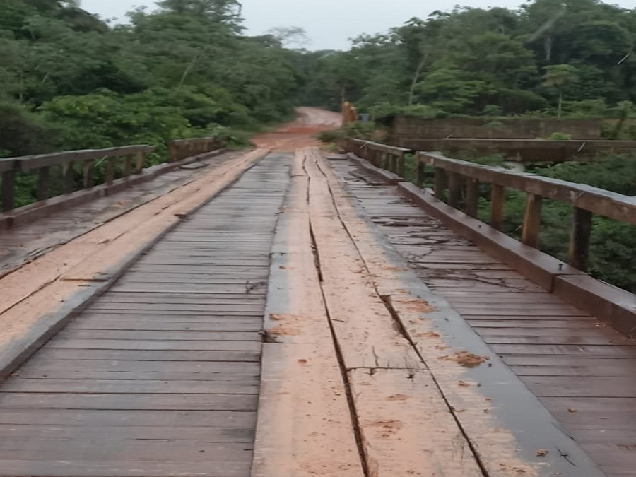Aripuanã: Ponte sobre Rio Branco na MT-208 está liberada para trafego de veículos 