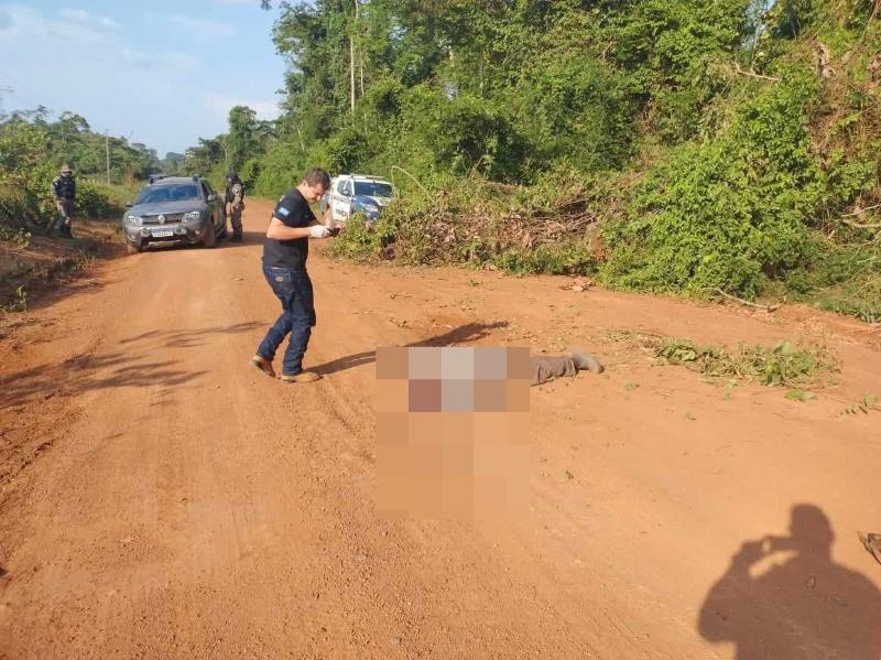 Idoso tem cabeça esmagada em grave acidente de trânsito em Aripuanã 