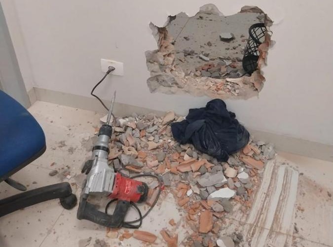 Quatro homens foram presos por tentativa de furto em agência bancária no interior 