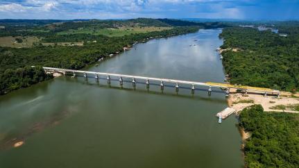 Pontes sobre o Rio Teles Pires vão melhorar logística de toda região Norte de MT 