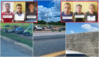 Após caçada e capotamento, tropas militares prendem 14 ladrões; veja lista 