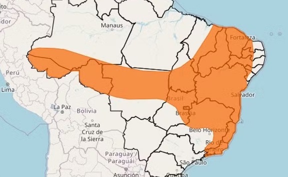 MT entra em alerta para temporais nesta semana, diz Inmet 