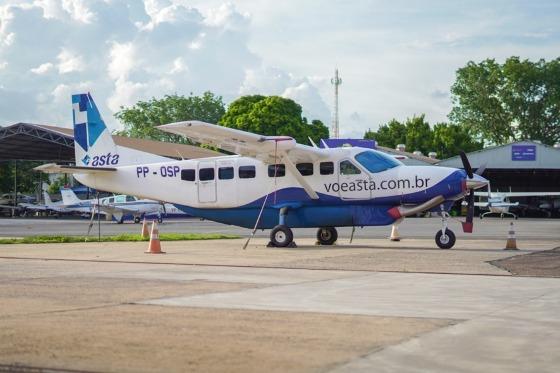 Asta Linhas Aéreas anuncia tarifas promocionais para voos compartilhados entre Cuiabá e Aripuanã 