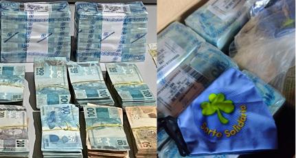 Mulher é presa com R$ 720 mil no interior de MT 