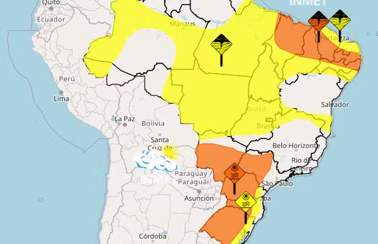 Onda de calor: entenda o bloqueio atmosférico que deixa o Brasil sob 'alerta laranja' 