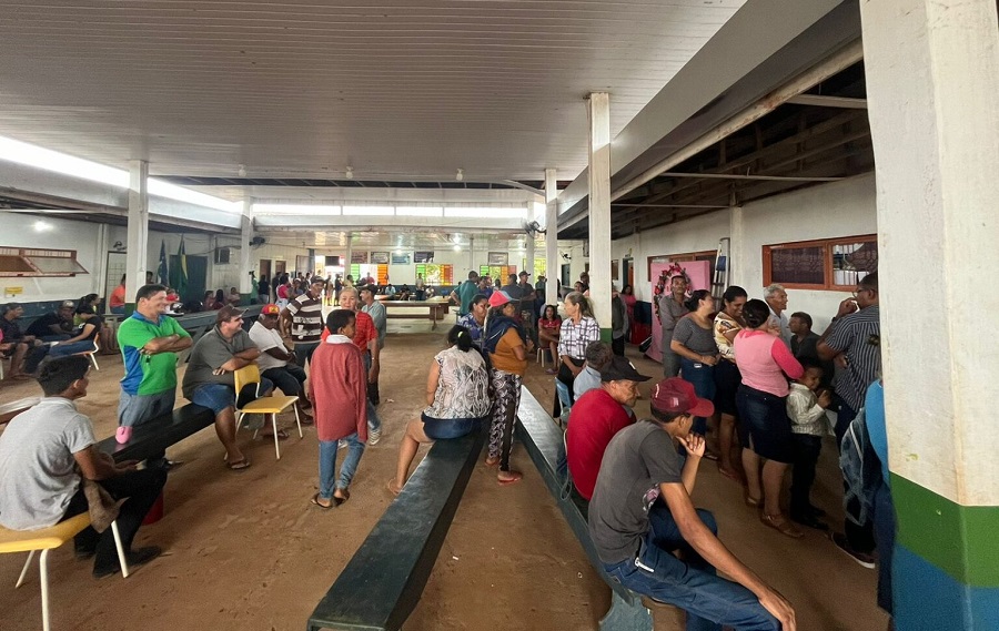 Distrito de Guariba tem mais de 100 pessoas atendidas no 1º dia de mutirão 