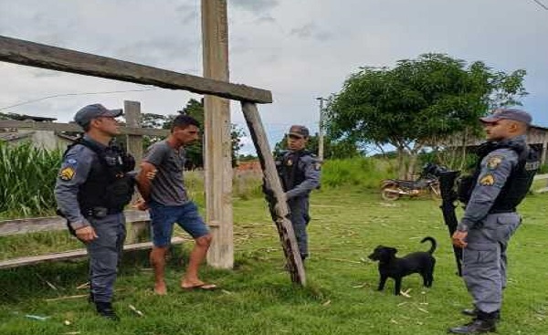 Em Colniza, Polícia Militar prende foragido da justiça de RO 