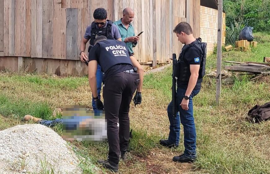 Homem é morto a tiros na vila do garimpo em Aripuanã 