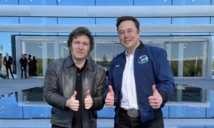 Javier Milei oferece ajuda a Elon Musk em conflito judicial da rede X no Brasil; veja 