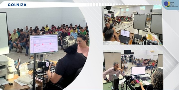 Mutirão eleitoral atende mais de mil pessoas em Colniza 