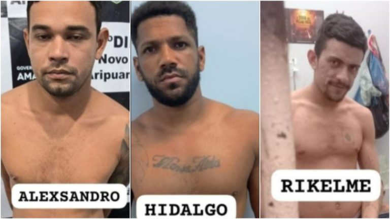 Trio de presos cava buraco e foge de delegacia em Novo Aripuanã, interior do AM 