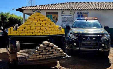 Motorista é flagrado com R$ 2,6 milhões de cocaína em Saveiro 
