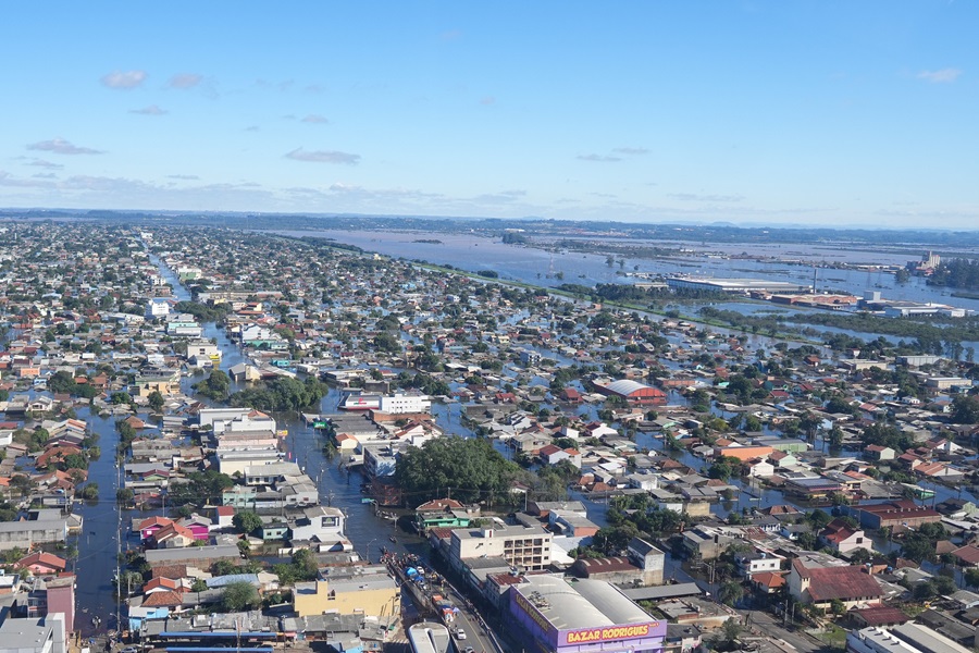 Alerta para temporais no Rio Grande do Sul 