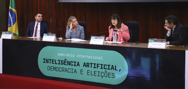Evento no TSE expande, para além do Brasil, debate sobre impacto da IA nas eleições 