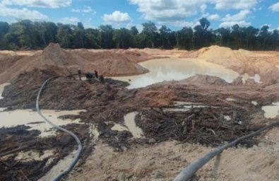 Sema e Bope fecham 6 garimpos ilegais no Nortão de MT 