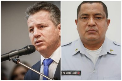 Mauro cita covardia contra PM e secretário promete rigor a assassino 