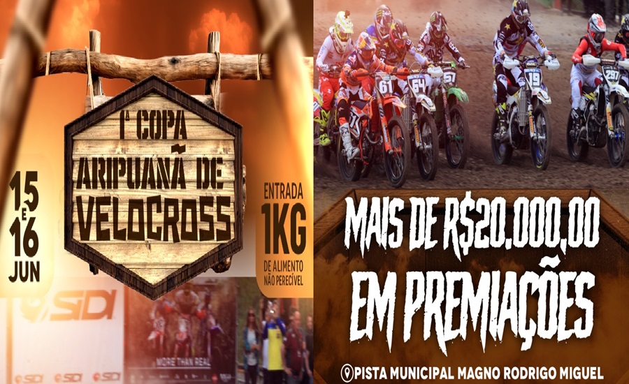 Vem ai 1ª Copa Aripuanã de Velocross 