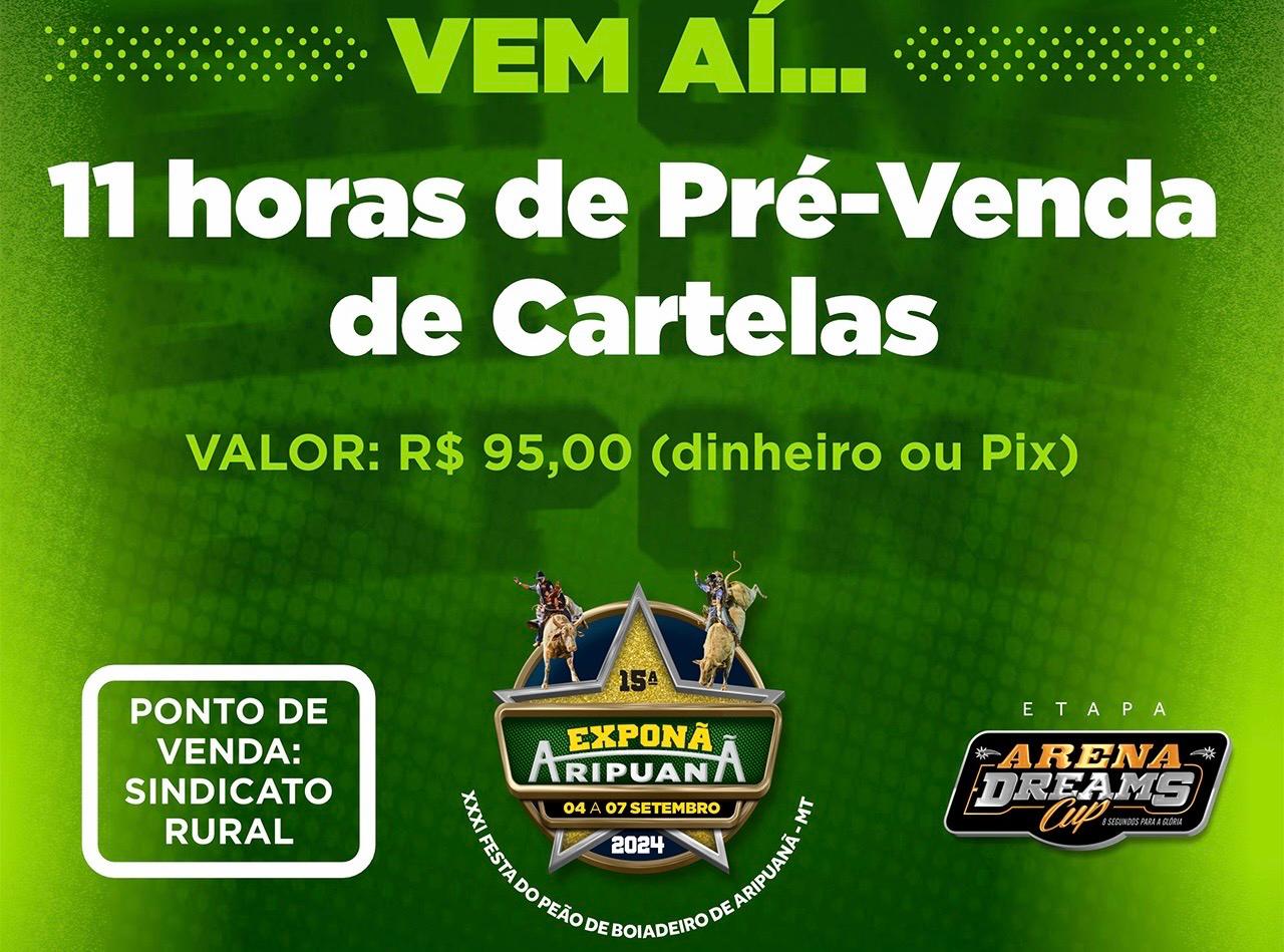 Sindicato Rural de Aripuanã abre as vendas do lote promocional da 15ª Exponã