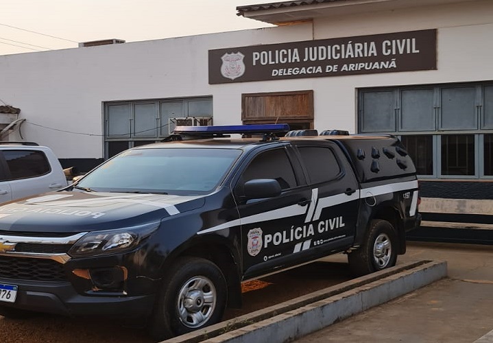  Polícia Civil cumpre mandado de prisão de autor de feminicídio em Aripuanã 