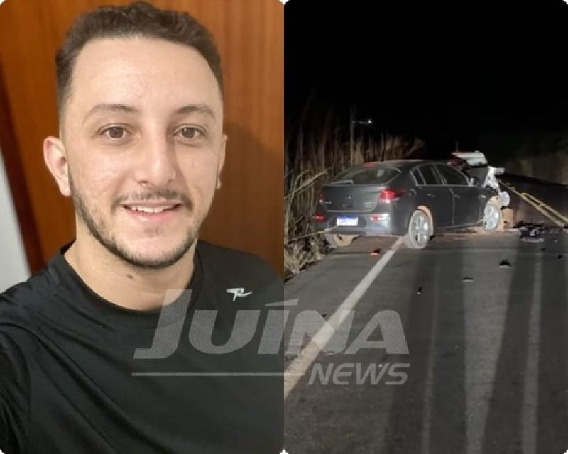 Jovem de 26 anos morre em colisão frontal entre dois veículos na MT 170, próximo de Brasnorte 
