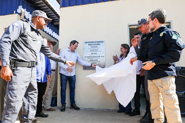 Governo entrega Base Integrada de Segurança do Distrito de Guariba e lança Operação Julho Verde em Colniza 