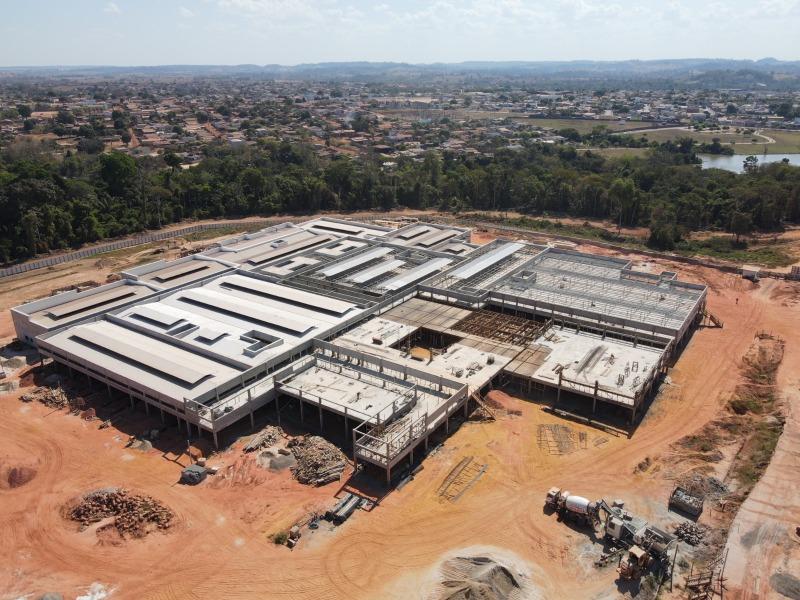 Confira o status das obras dos quatro Hospitais Regionais em construção pelo Governo de MT 