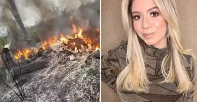Avião que caiu e matou 5 em MT é idêntico ao que cantora perdeu vida 