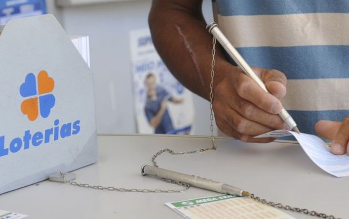 Apostador no Nortão ganha quase R$ 60 mil ao acertar cinco números da Mega-Sena 