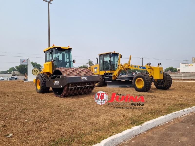 Juína recebe novos maquinários para fortalecer infraestrutura e agricultura 