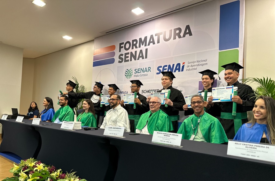 Parceria entre Senar-MT e Senai-MT forma novos profissionais técnicos em Manutenção de Máquinas Pesadas 