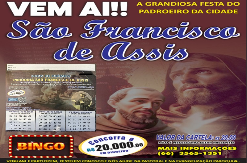 Paróquia São Francisco de Assis realiza tradicional Festa do Padroeiro em Aripuanã 