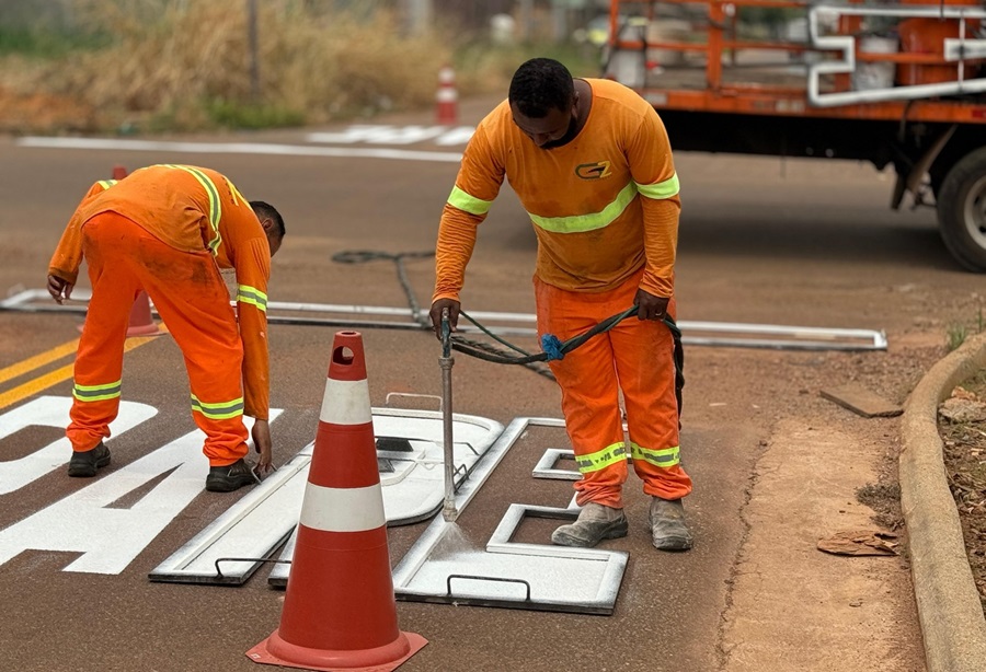 Prefeitura de Aripuanã inicia nova fase de sinalização urbana para melhorar o trânsito 