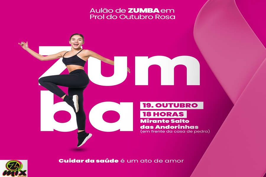 ZMix Dance promove aulas de Zumba no Dia D do Outubro Rosa em Aripuanã 