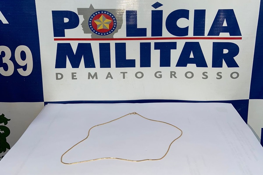 Polícia Militar de Aripuanã recupera joia avaliada em R$ 20 mil furtada de residência 