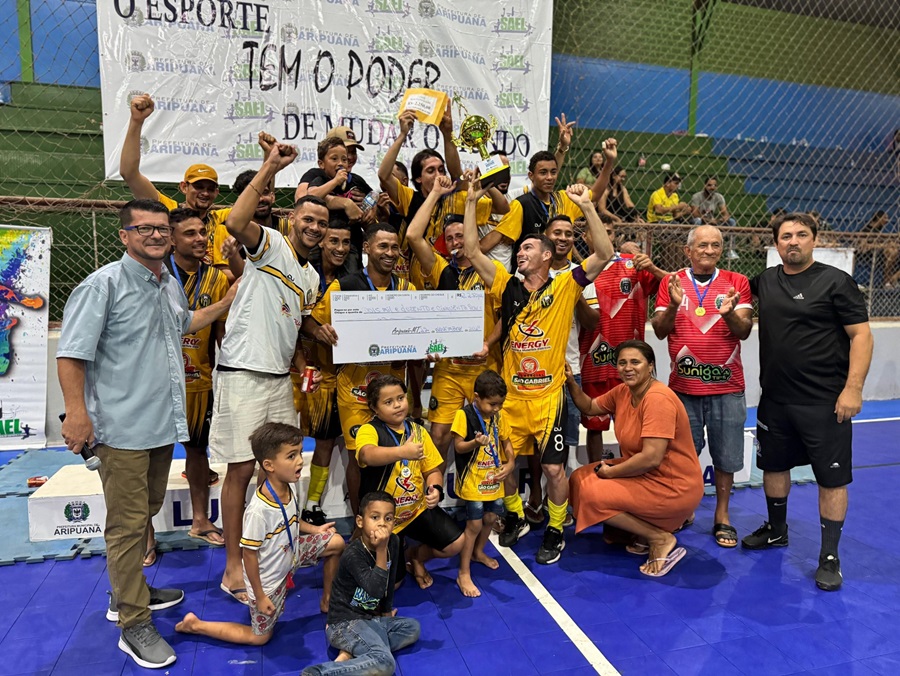 Aripuanã celebra os campeões da Taça Aripuanã e Perna de Pau 