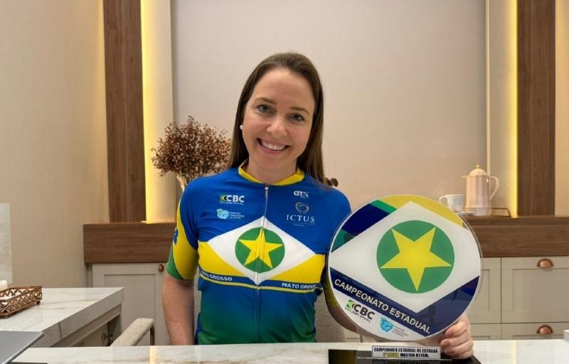 É de Juína a campeã estadual de Ciclismo de Estrada categoria Master 