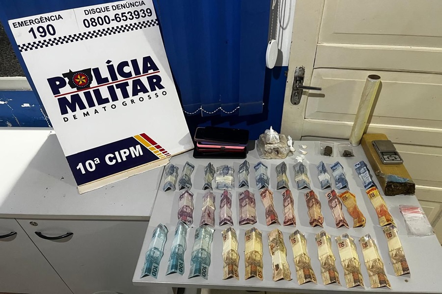 Polícia Militar de Aripuanã desmantela ponto de tráfico e recupera veículo roubado em ação no bairro Cidade Alta