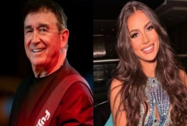 Cantor de 73 anos inicia namoro com miss de 22 de MT 