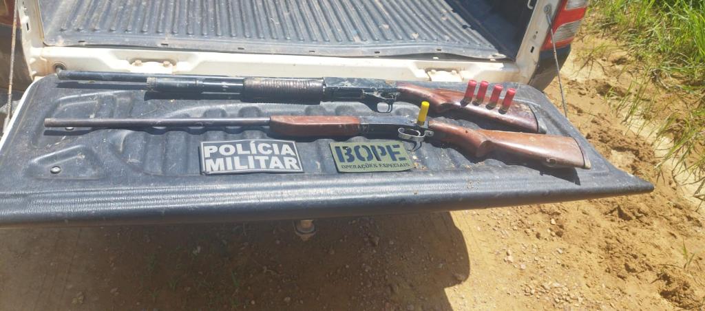 Operação integrada em resposta ao ataque à base do Indea finaliza com oito presos e armas apreendidas 