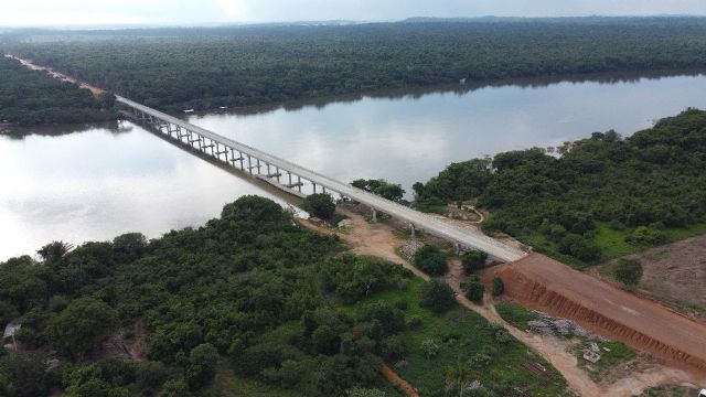 Governo de MT conclui ponte de 691 metros sobre o Rio Teles Pires entre Carlinda e Novo Mundo 