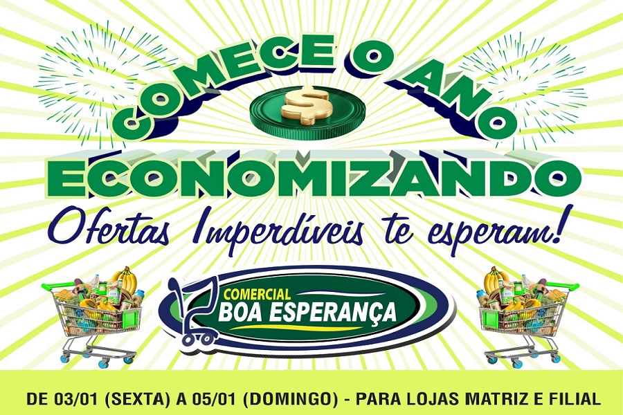 Comercial Boa Esperança lança campanha "Comece o Ano Economizando" com ofertas imperdíveis em Aripuanã 