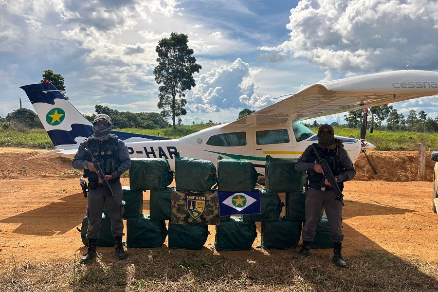Operação conjunta apreende camionetes e 500 quilos de cocaína em Aripuanã 