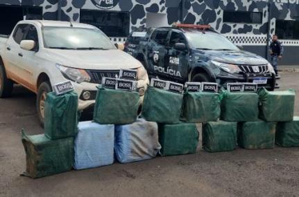 Cocaína avaliada em R$ 14 mi é achada perto de aldeia em MT; um suspeito preso 