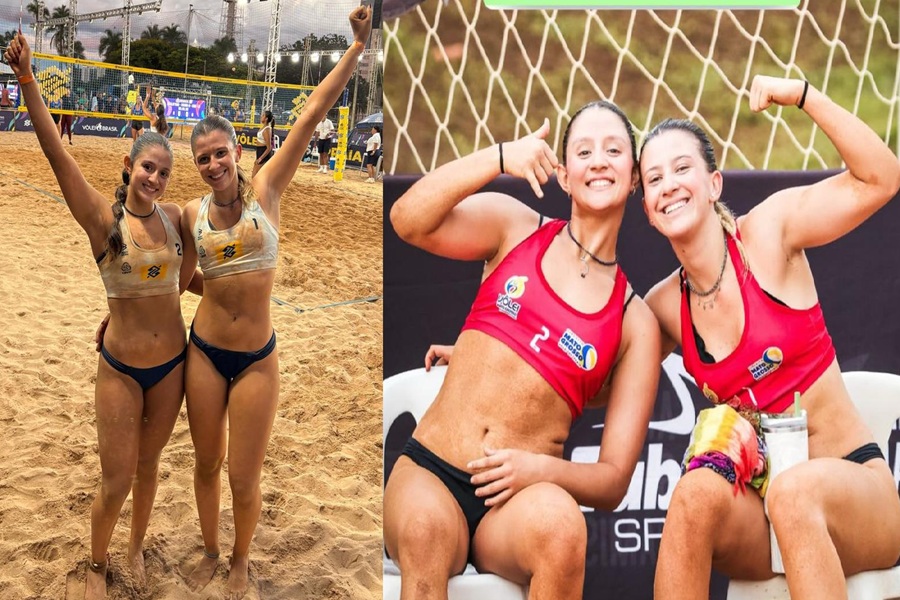 Dupla de Mato Grosso conquista 5º lugar no Circuito Brasileiro Sub-19 de Vôlei de Praia 