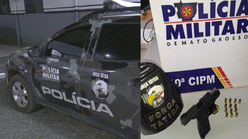 Homem é preso por porte ilegal de arma de fogo na zona rural de Aripuanã 