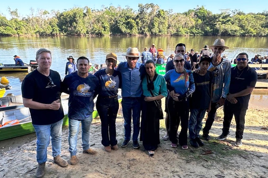 Prefeito de Cotriguaçu participa do 13º Festival de Pesca de Aripuanã e anuncia inclusão do município em calendário turístico 