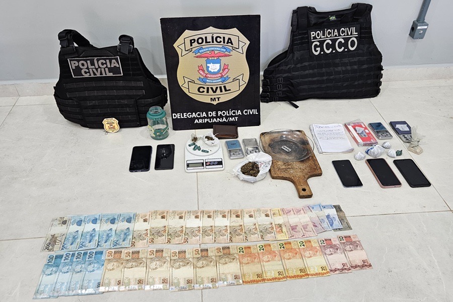 Polícia Civil deflagra operação contra o crime organizado em Aripuanã 