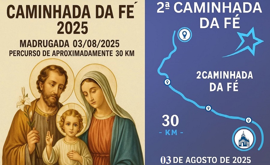 Último dia de inscrições para a 2ª Caminhada pela Fé em Aripuanã com destino à Comunidade Lontra 