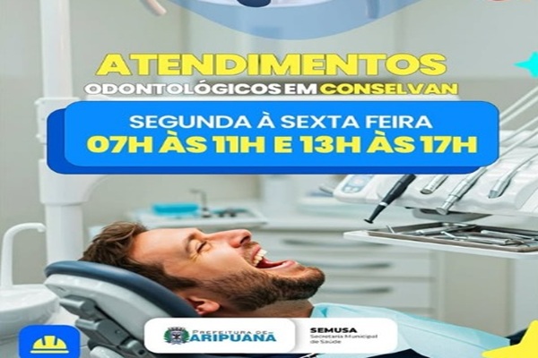Setor de Odontologia atende regularmente na UBS do Distrito Conselvan, em Aripuanã 